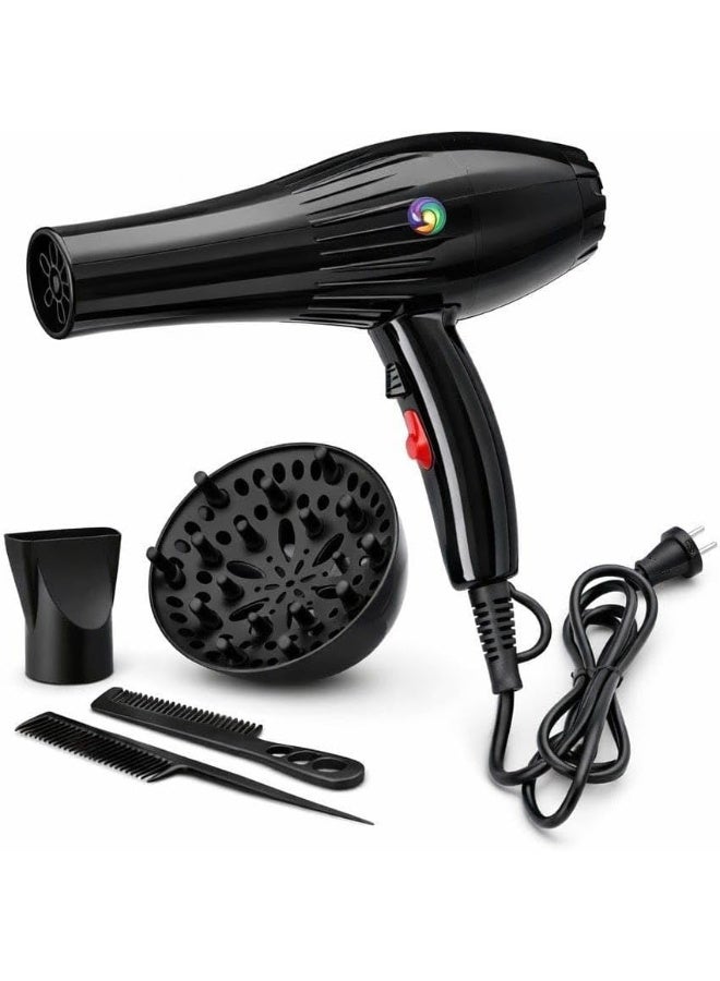 POLITUN Professional hair dryer, quiet design, customizable settings, overheat protection, PT-V2 - Image 1